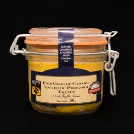Foie Gras de Canard Entier Truffé du Périgord 180gr