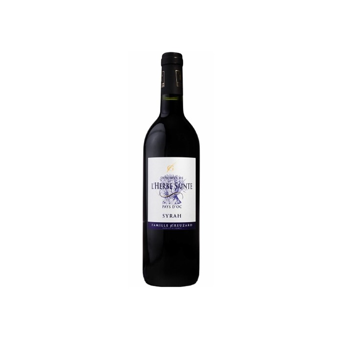 Vin rouge Cabernet Sauvignon Domaine de l'Herbe Sainte - Syrah