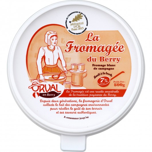 Fromage blanc de campagne 500gr