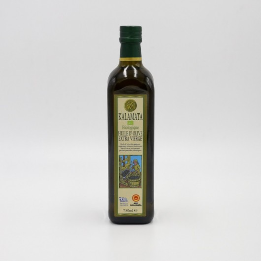 Huile d'Olive Extra Vierge de Kalamata AOP 750ml BIO