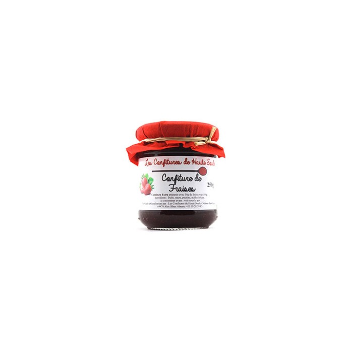 Confiture de Fraise artisanale basque 250gr