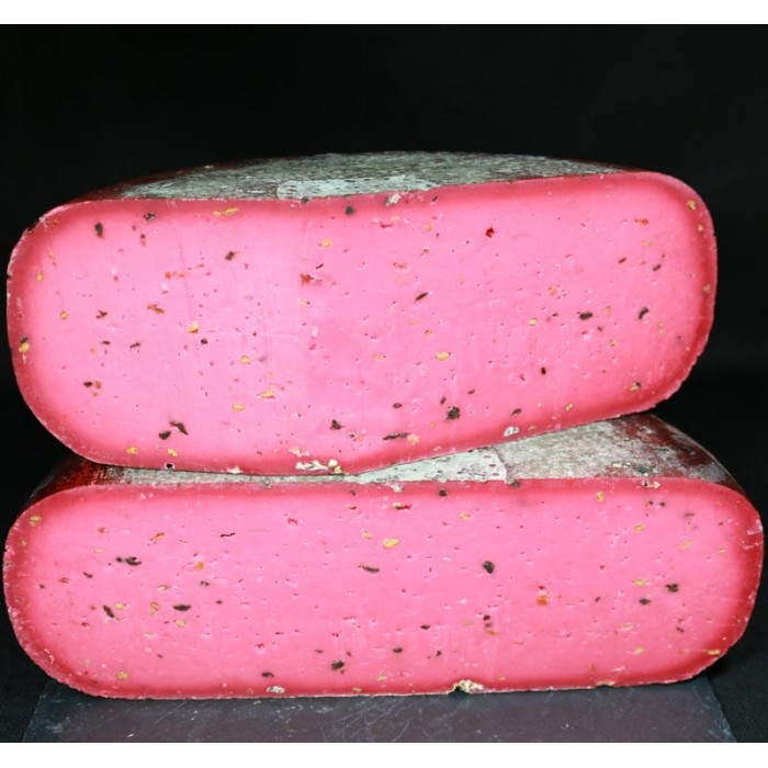 Gouda Fermier Pesto rouge