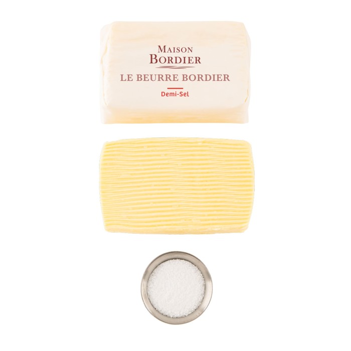 Beurre Bordier Demi Sel 125gr
