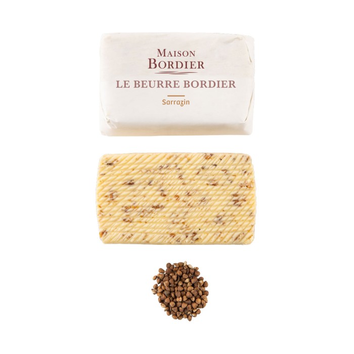 Beurre Bordier au Sarrazin 125gr