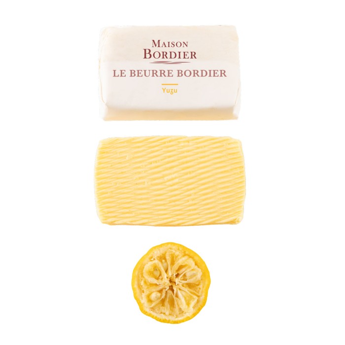 Beurre Bordier au Yuzu 125gr