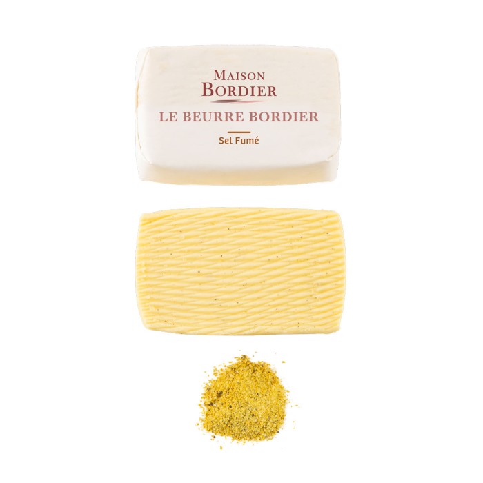 Beurre Bordier au Sel Fumé 125gr
