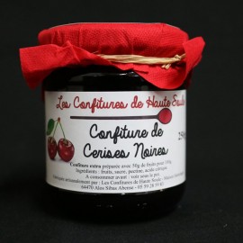 Confiture de Cerises Noires artisanale basque