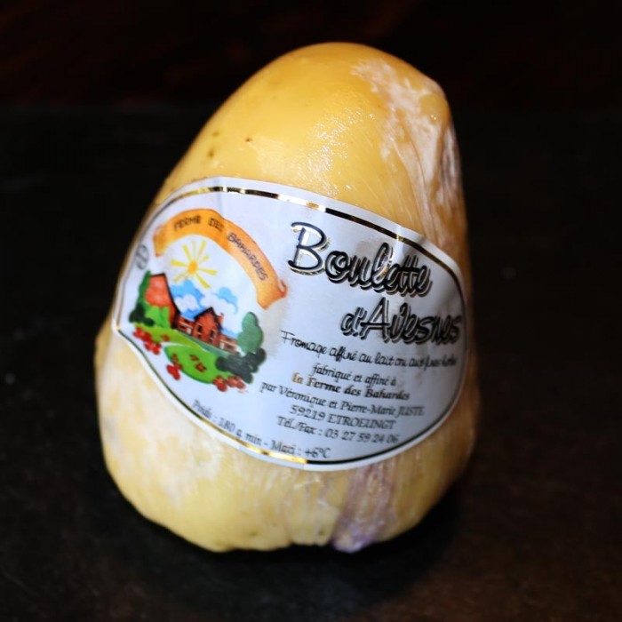 Boulette d'Avesnes blanche ferme du Chateau Courbet
