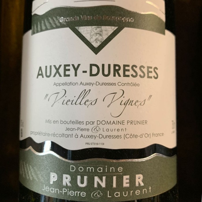 Vin blanc Auxey-Duresses Vieilles Vignes